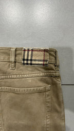 Pants Burberry Brown Straight Fit  (M)