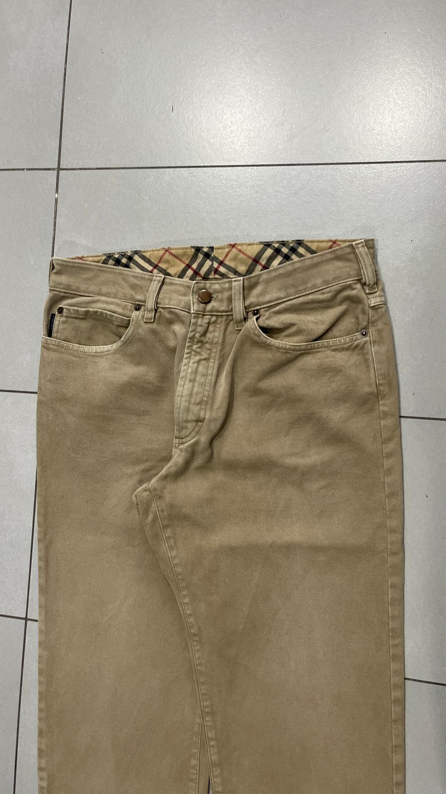 Pants Burberry Brown Straight Fit  (M)