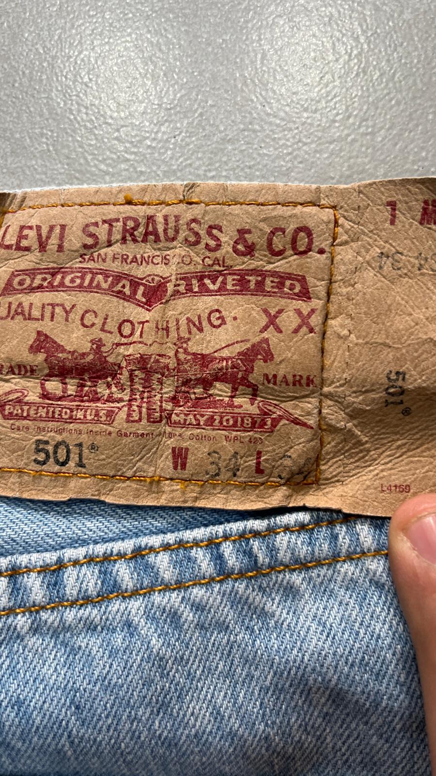 Denim Levis 501 Custom  (M)