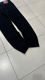 Pantalone in Velluto Silk Iceberg Straight Fit (XS)