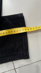 Pantalone in Velluto Silk Iceberg Straight Fit (XS)