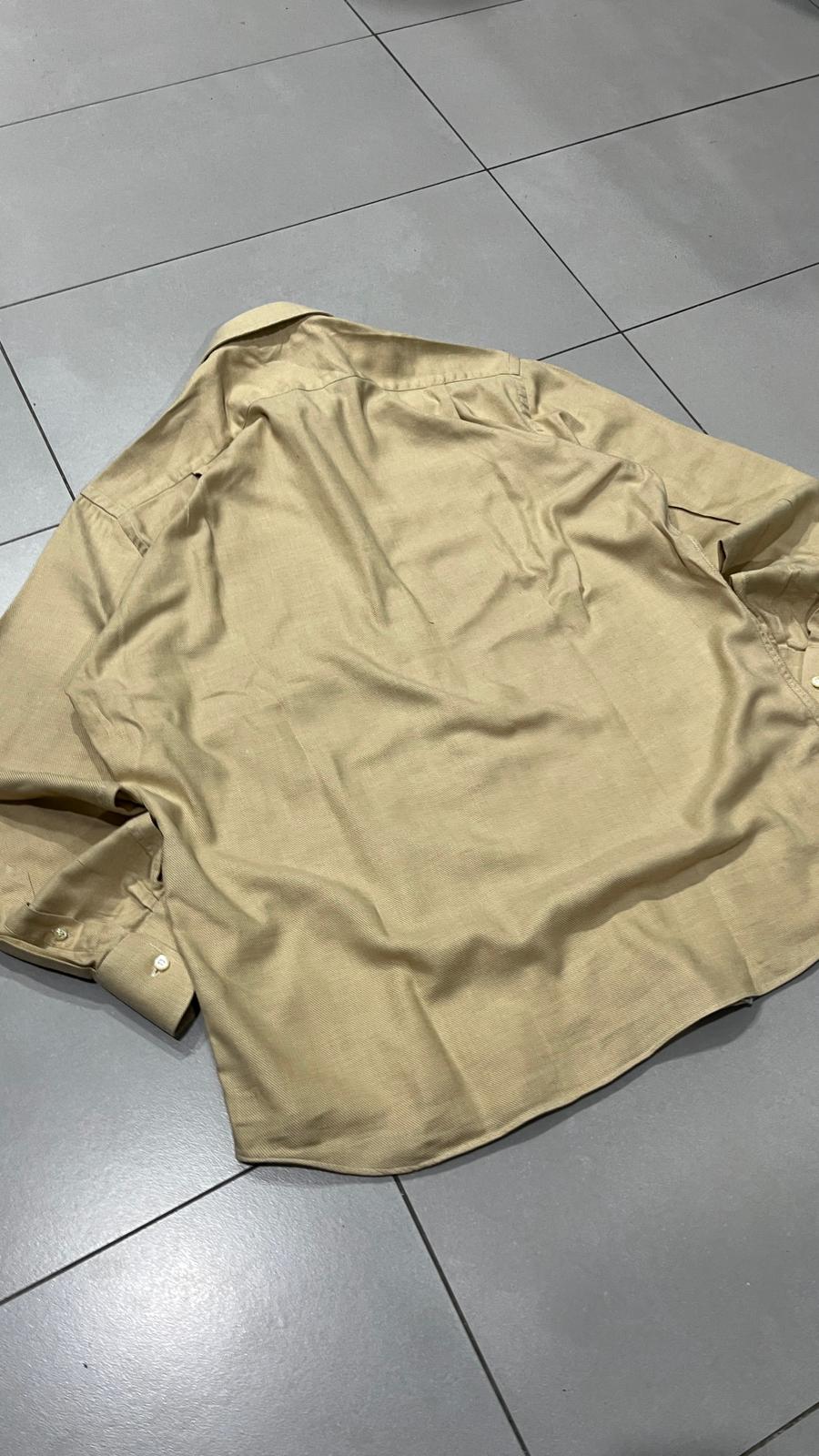 Camicia Christian Dior Beige Embroidered (L)