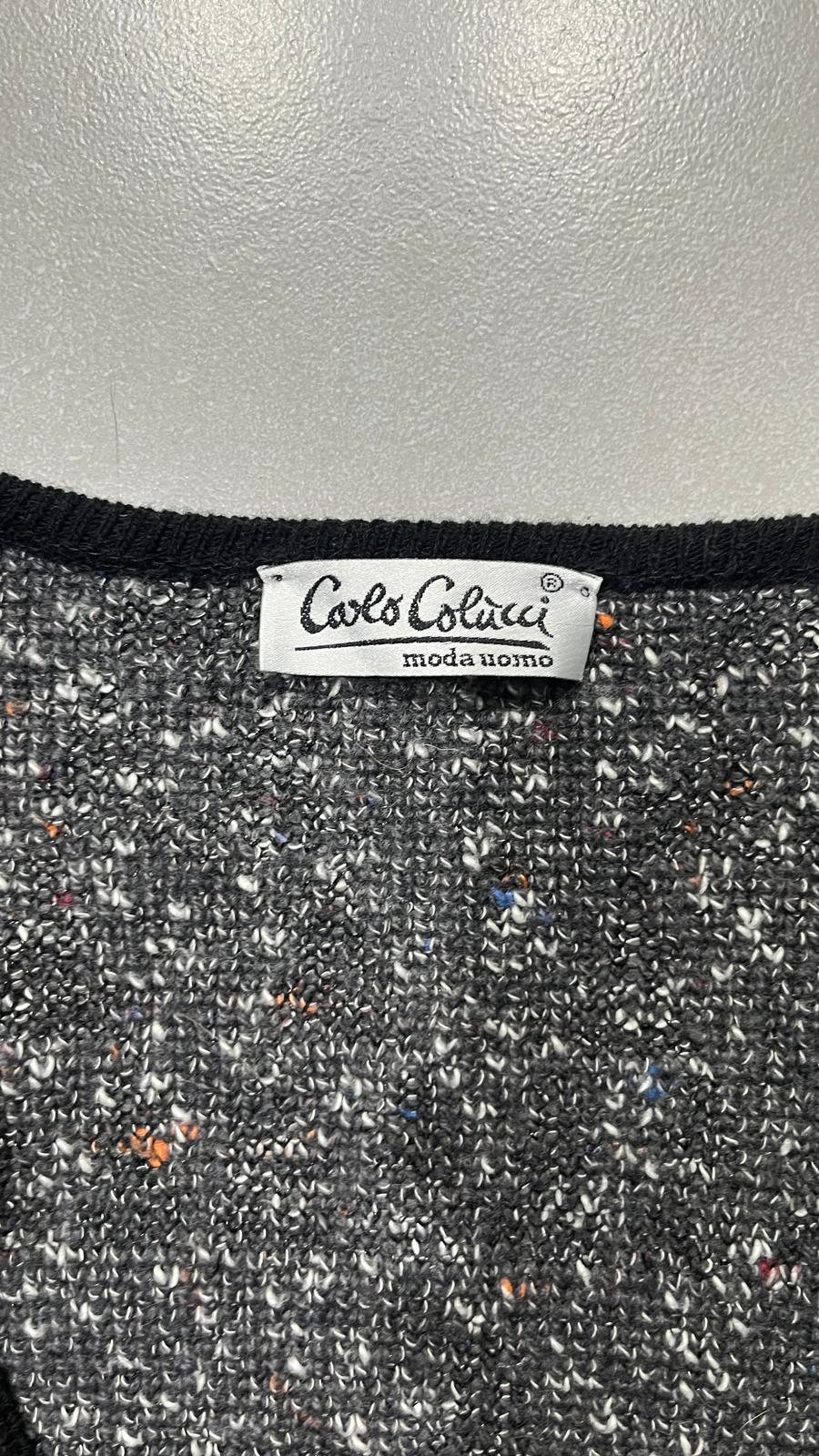 Maglione Scollo a V Carlo Colucci in Lana (XL)