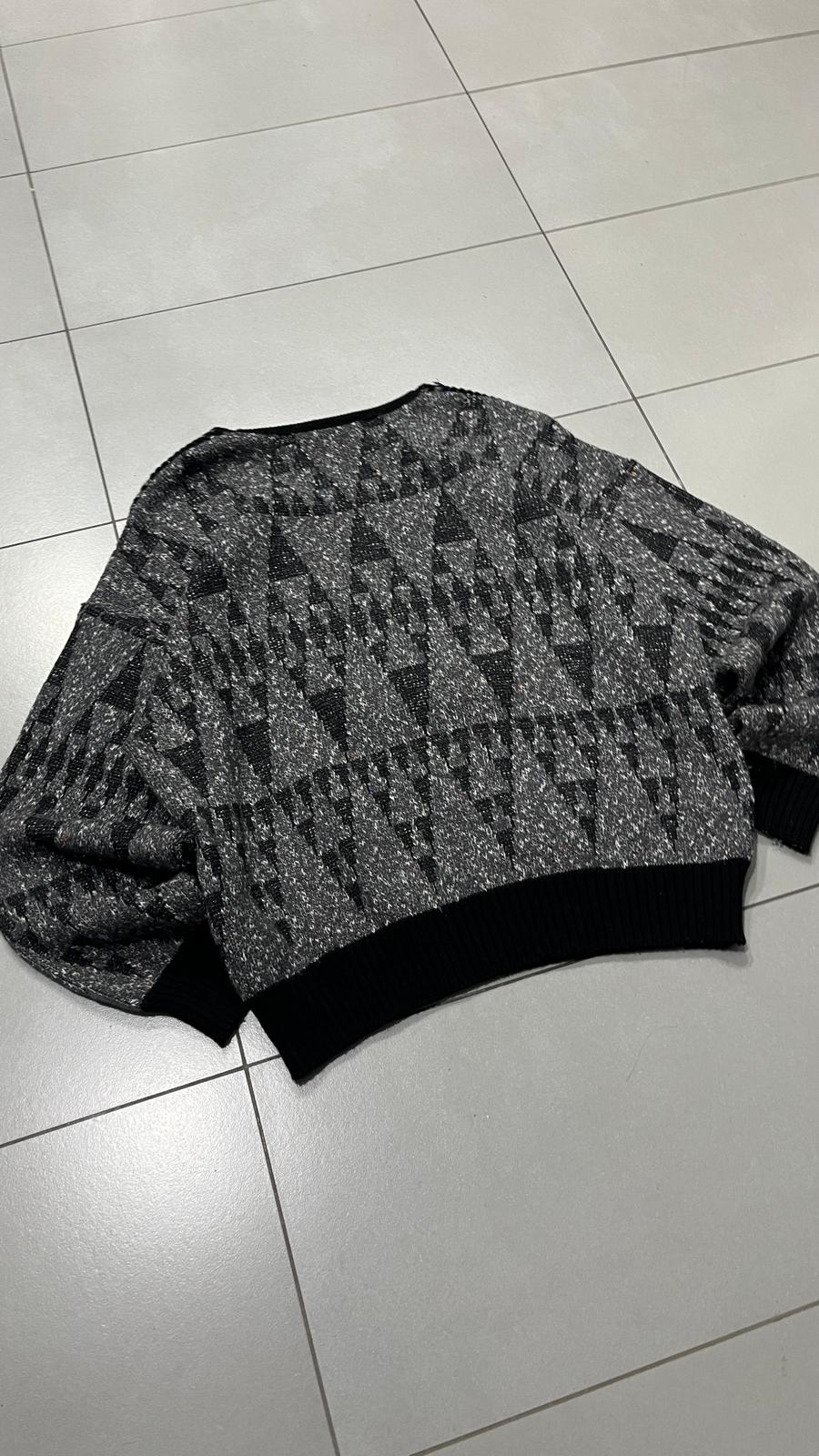 Maglione Scollo a V Carlo Colucci in Lana (XL)