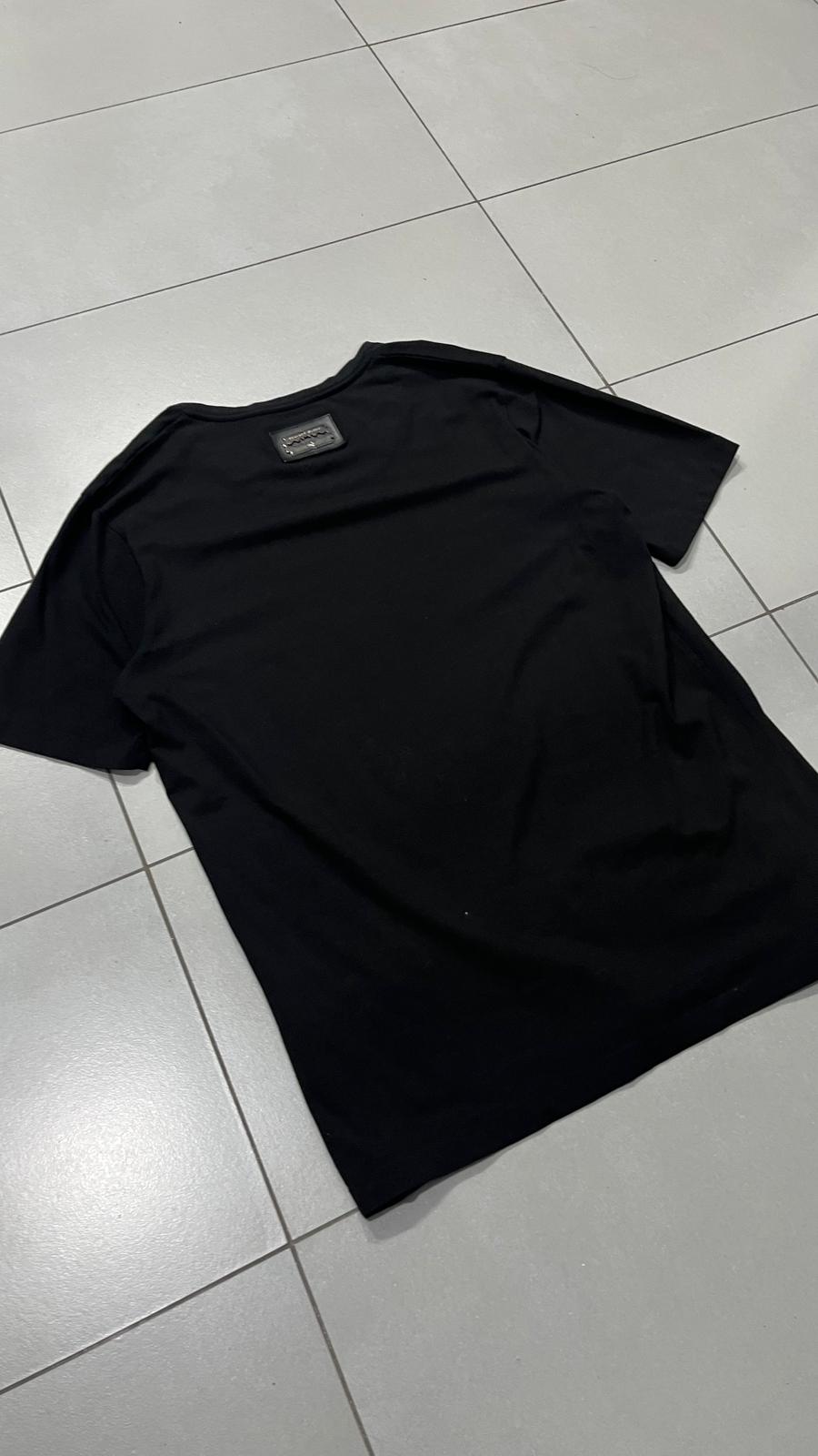 T-Shirt Philipp Plein Scollo a V Embroidered (XL)