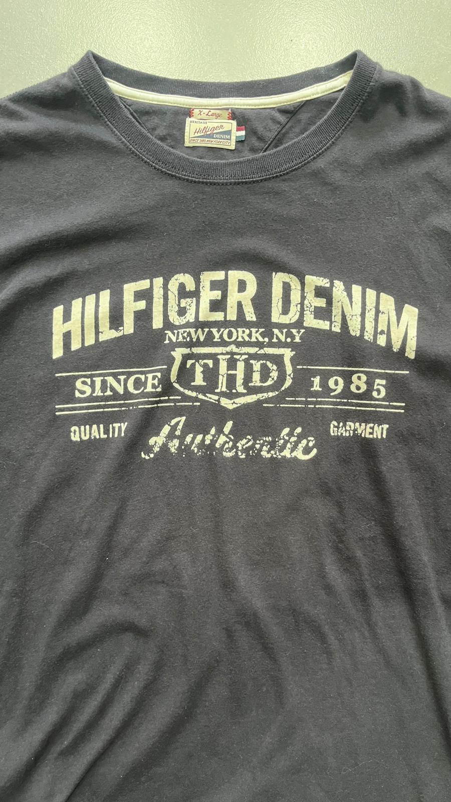 T-Shirt Maniche Lunghe Tommy Hilfiger (XL)