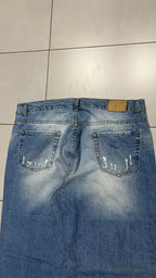 Denim Jeans Baggy Fit Washed (M)