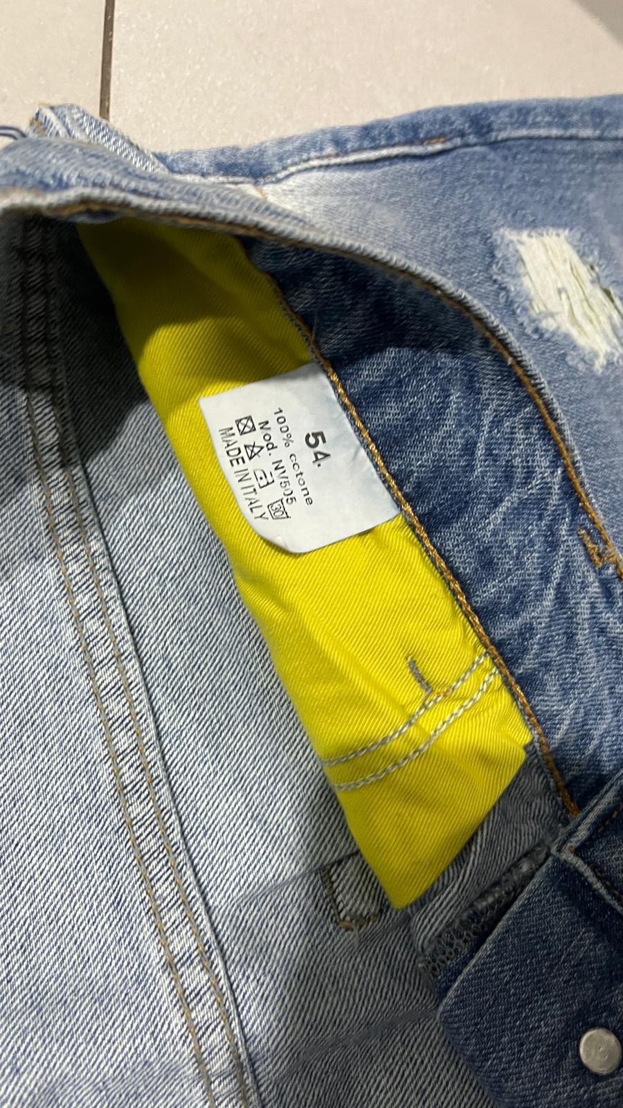 Denim Jeans Baggy Fit Washed (M)