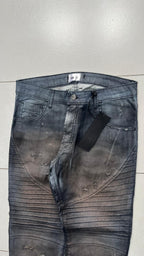 Denim Jeans Biker Skinny Fit Washed (S)