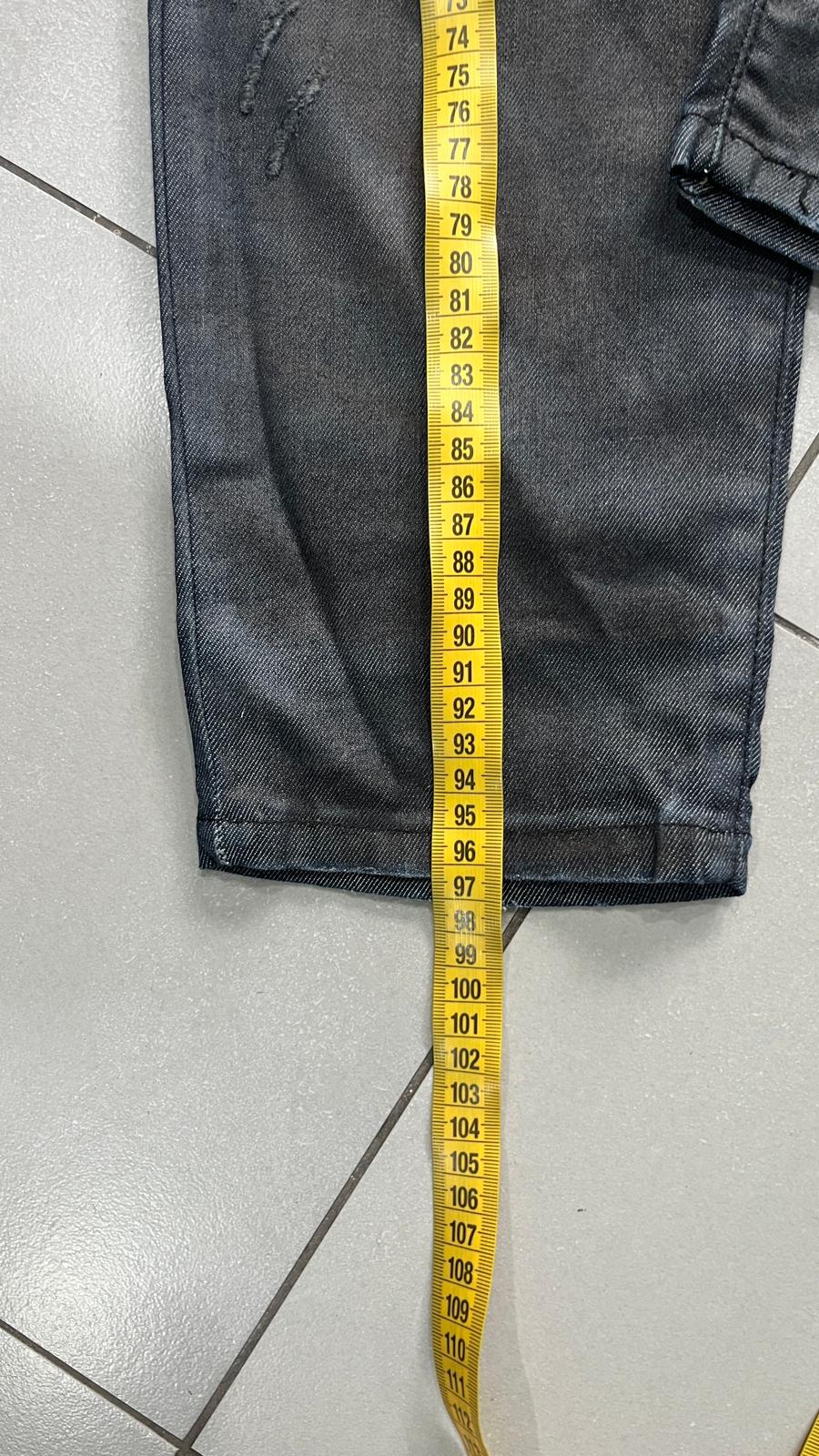 Denim Jeans Biker Skinny Fit Washed (S)