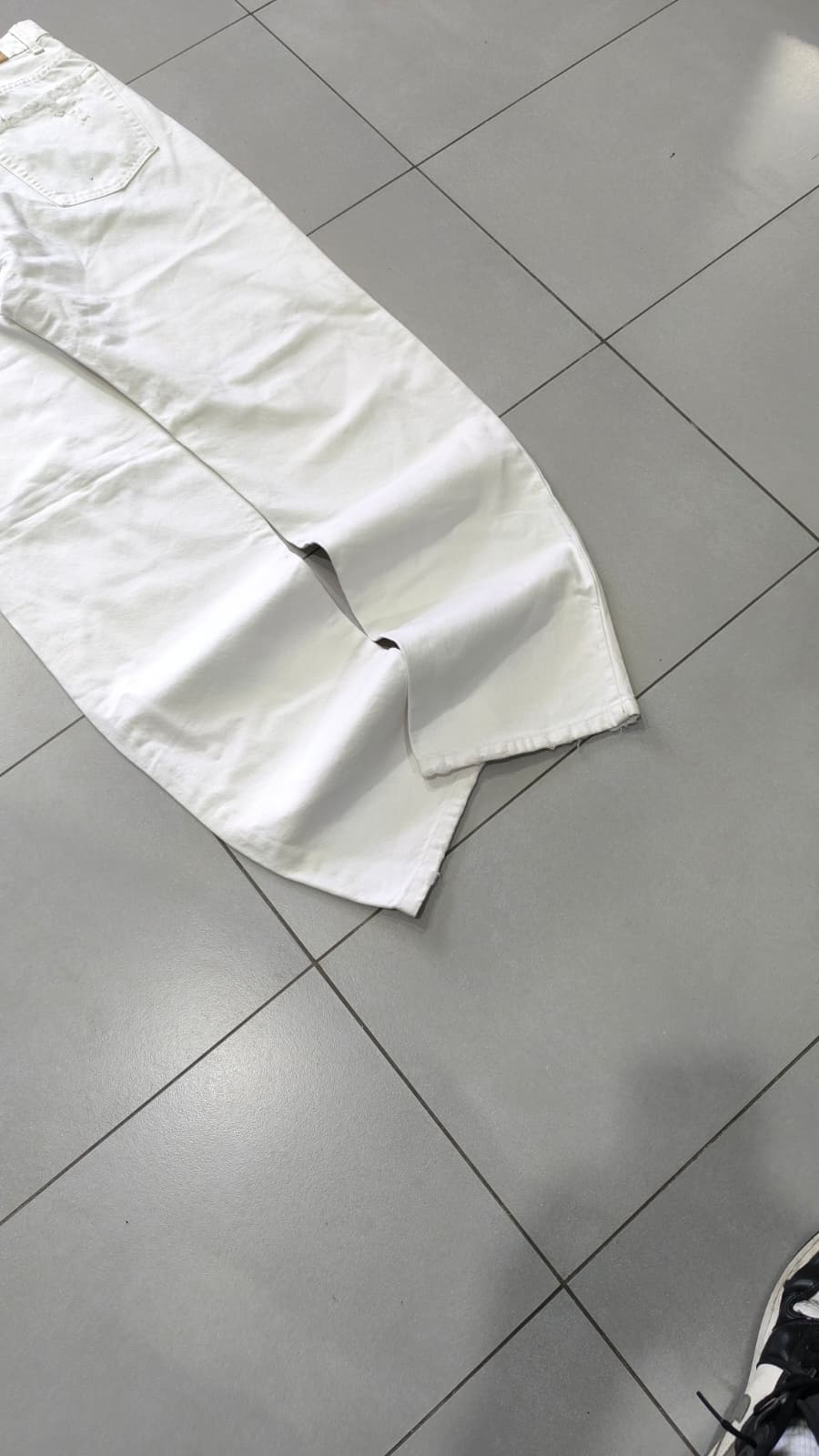 Denim Jeans Baggy Fit Silver Jeans (M)