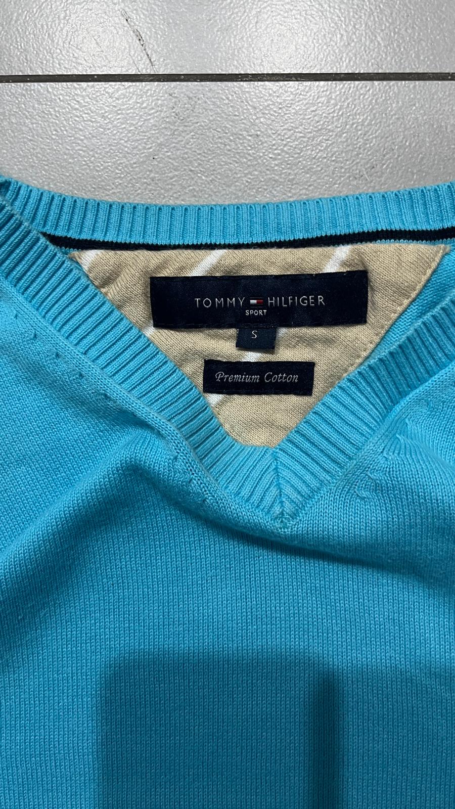 Maglione Tommy Hilfiger Azzurro (S)