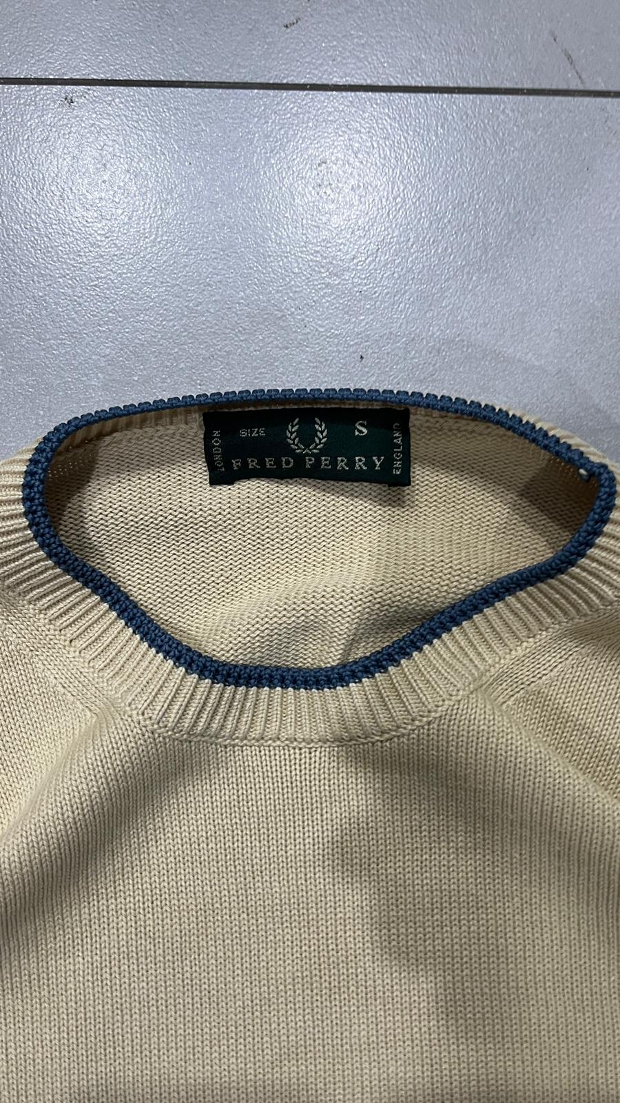 Maglione Fred Perry Giallo Senape (S)