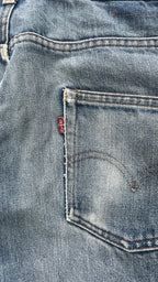 Denim Levis Light Blue Straight Fit (M)