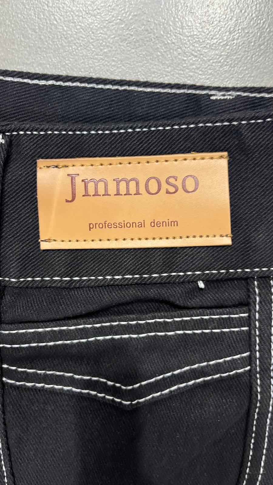 Denim Jeans Black Super Baggy Fit (S)