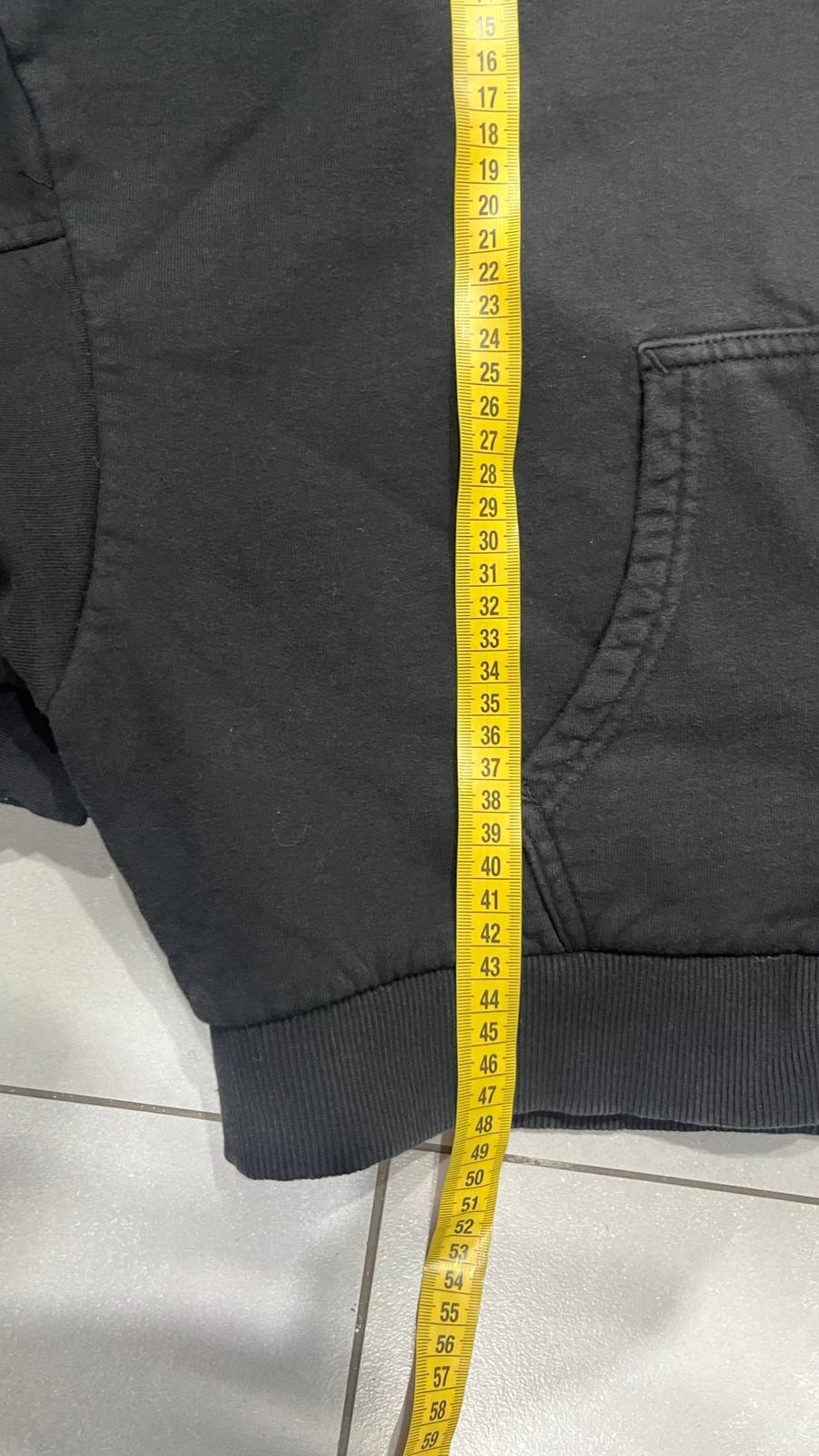 Felpa Karl Kani Crop da Donna Nera (L)