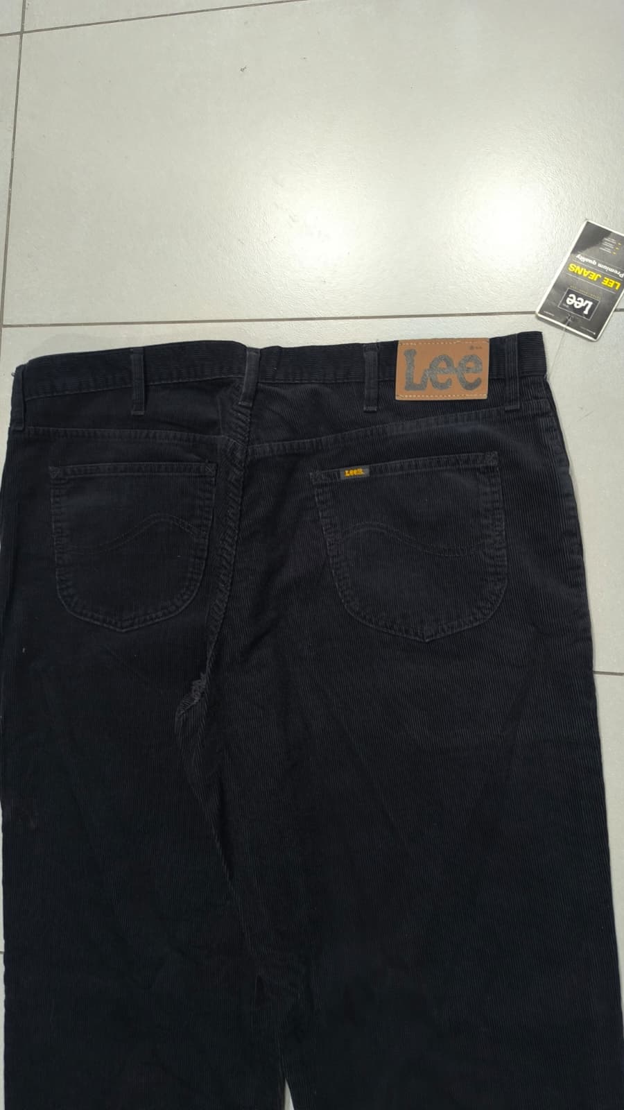 Silk Pants Lee Baggy Fit Velluto a Coste (XXL)