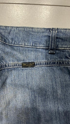 Denim Jeans Wrangler Blu Bootcut Baggy Fit (XS)