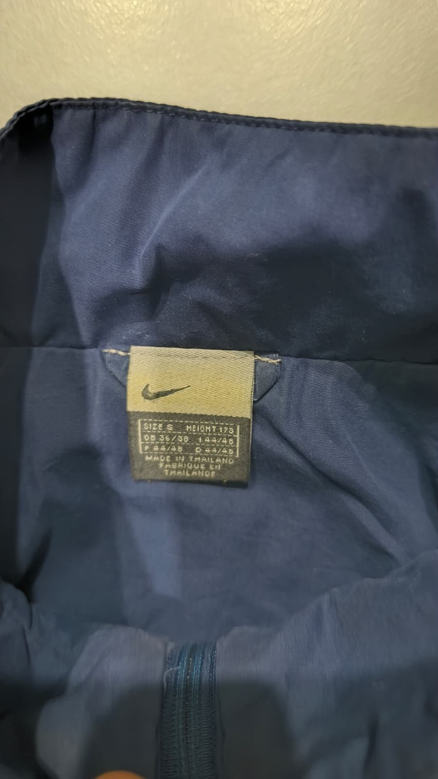 TrackJacket Nike Blu Old Label (S)