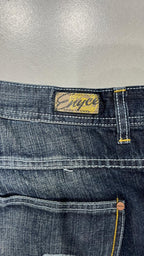 Denim Jeans Enyce Embroidered Washed Baggy Fit (M)