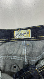 Denim Jeans Enyce Embroidered Washed Baggy Fit (M)