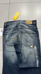 Denim Baggy Fit Enyce Blu Wash Embroidered (S)