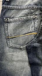 Denim Baggy Fit Enyce Blu Wash Embroidered (S)