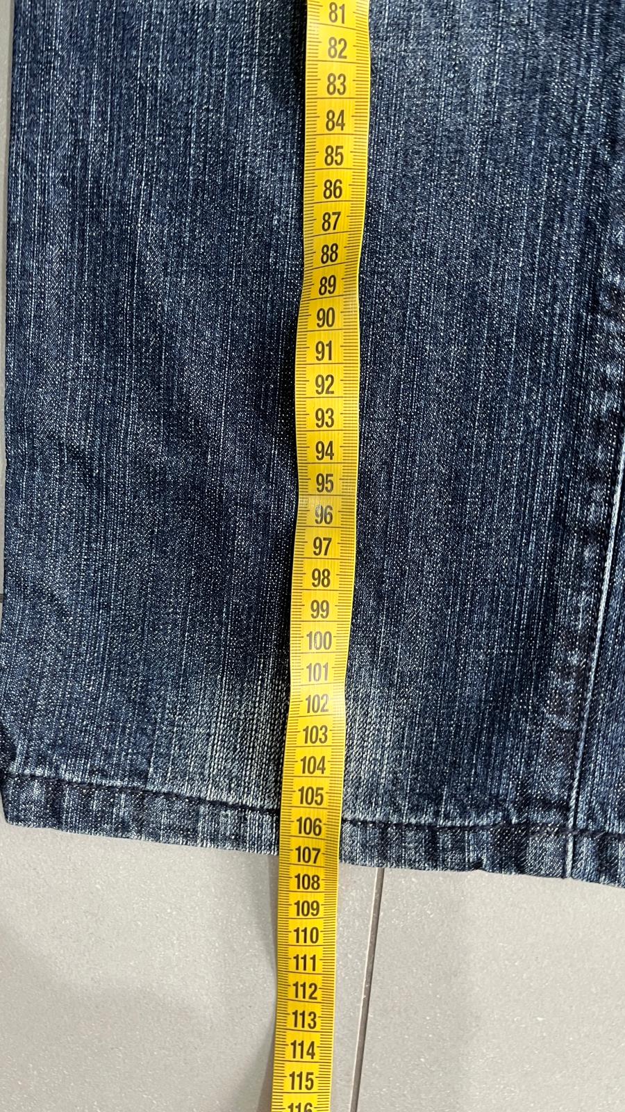 Denim Baggy Fit Enyce Blu Wash Embroidered (S)