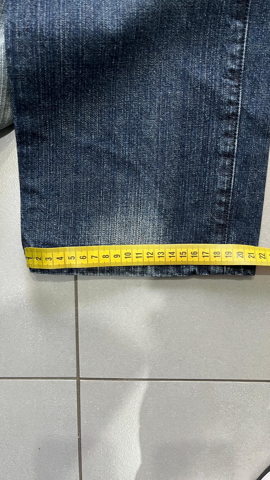 Denim Baggy Fit Enyce Blu Wash Embroidered (S)