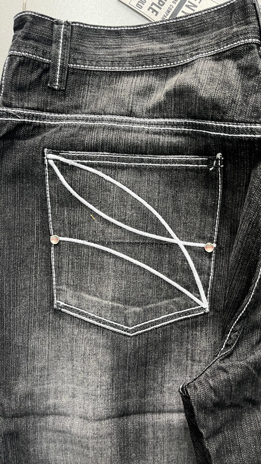 Denim Black Jeans Enyce Baggy Fit (XL)