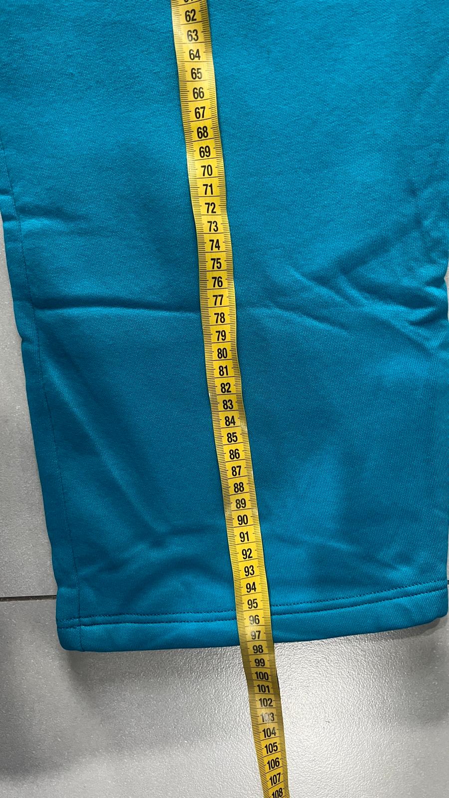 Tuta Completa Blu Cotton TrackSuit Baggy Fit Hoodie (M)