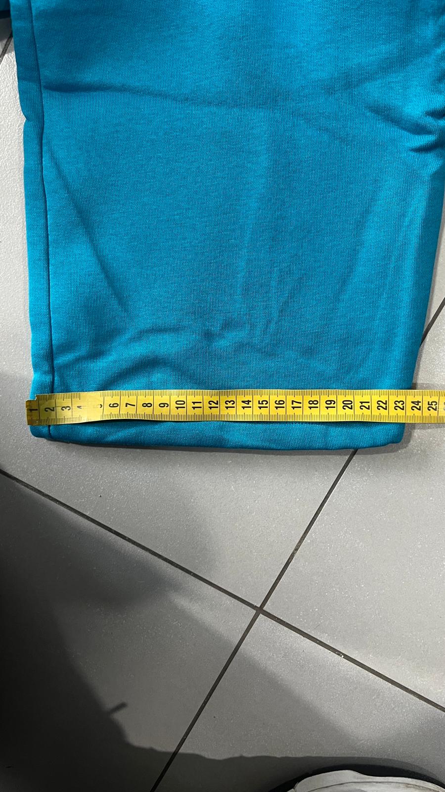 Tuta Completa Blu Cotton TrackSuit Baggy Fit Hoodie (M)