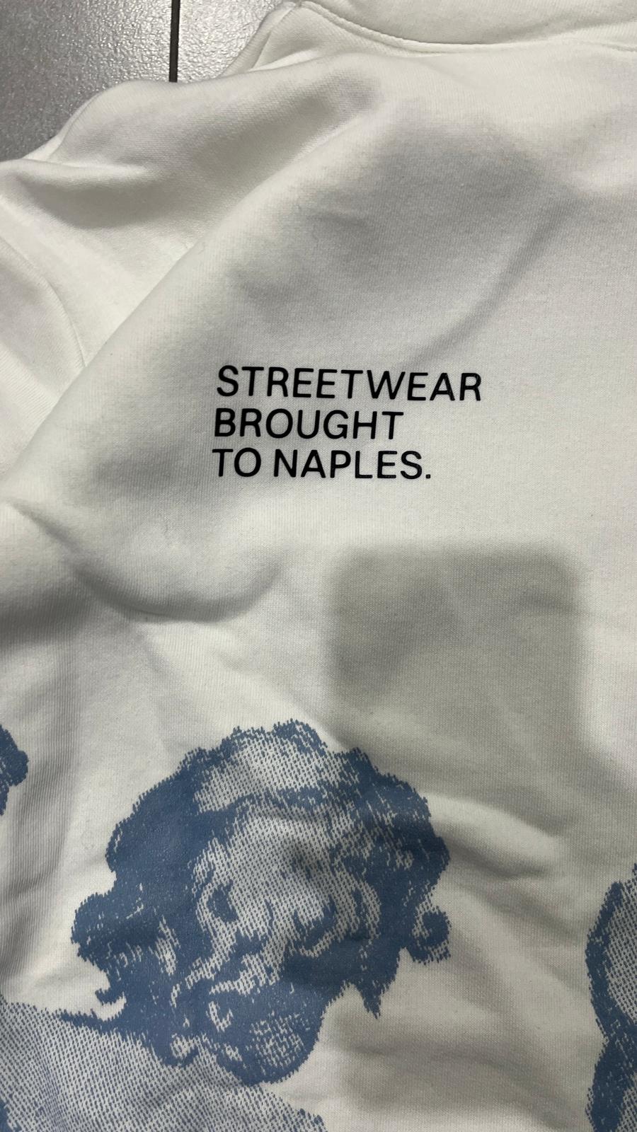 Felpa 361 Angler White/Blu NEW Oversize (XXL)