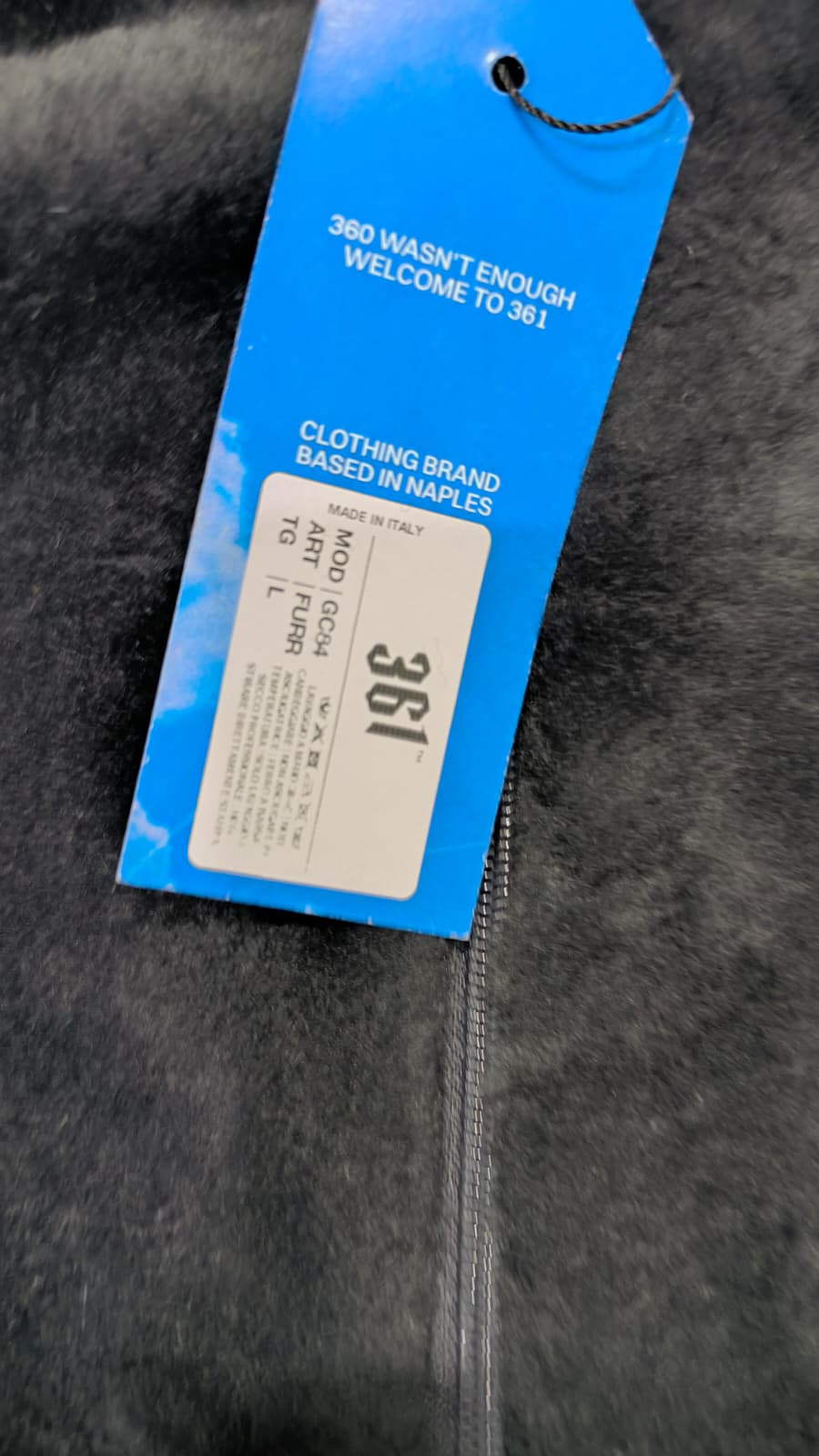 Pelliccia Pellicciotto 361 NEW Sfoderato Boxy Fit (L)