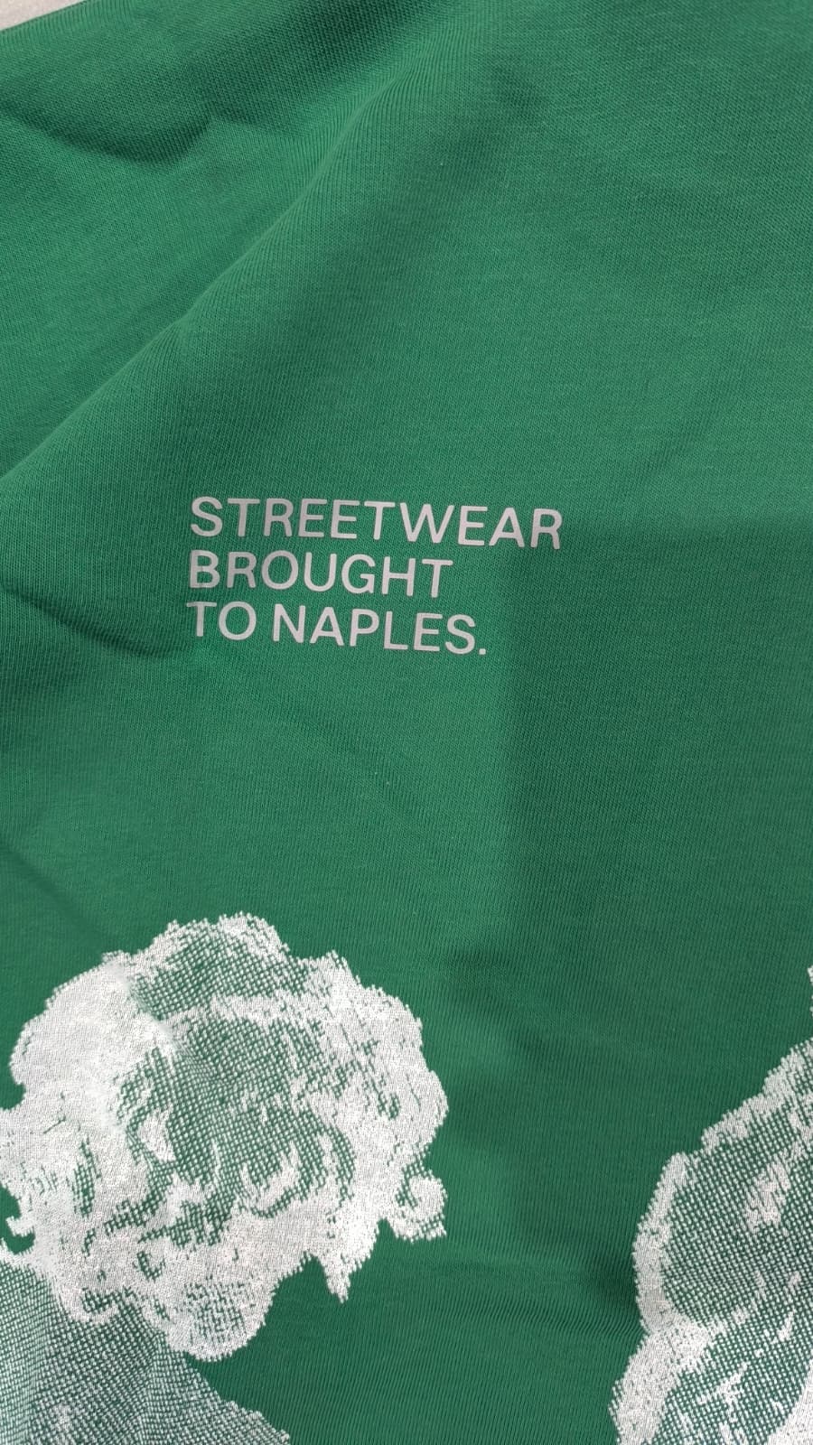 Felpa Angel Printed Green / Silver 361 NEW (XXL)