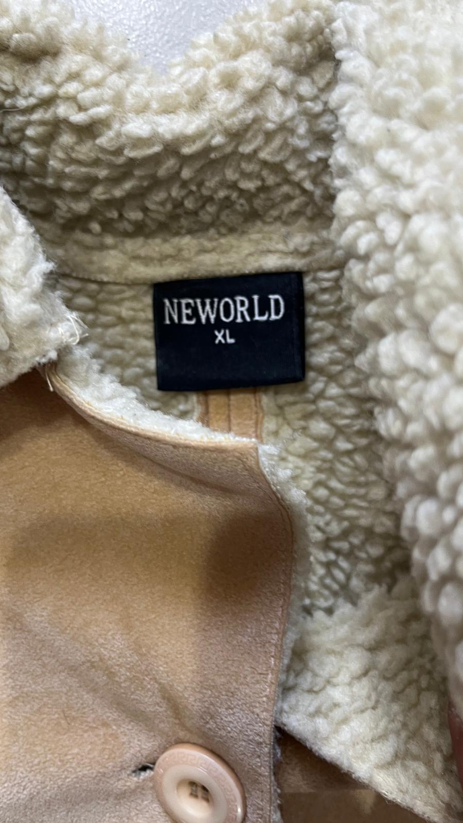 Montone Corto con Pelliccia in Vera Pelle di Renna (XL)