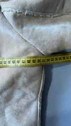 Montone Corto con Pelliccia in Vera Pelle di Renna (XL)