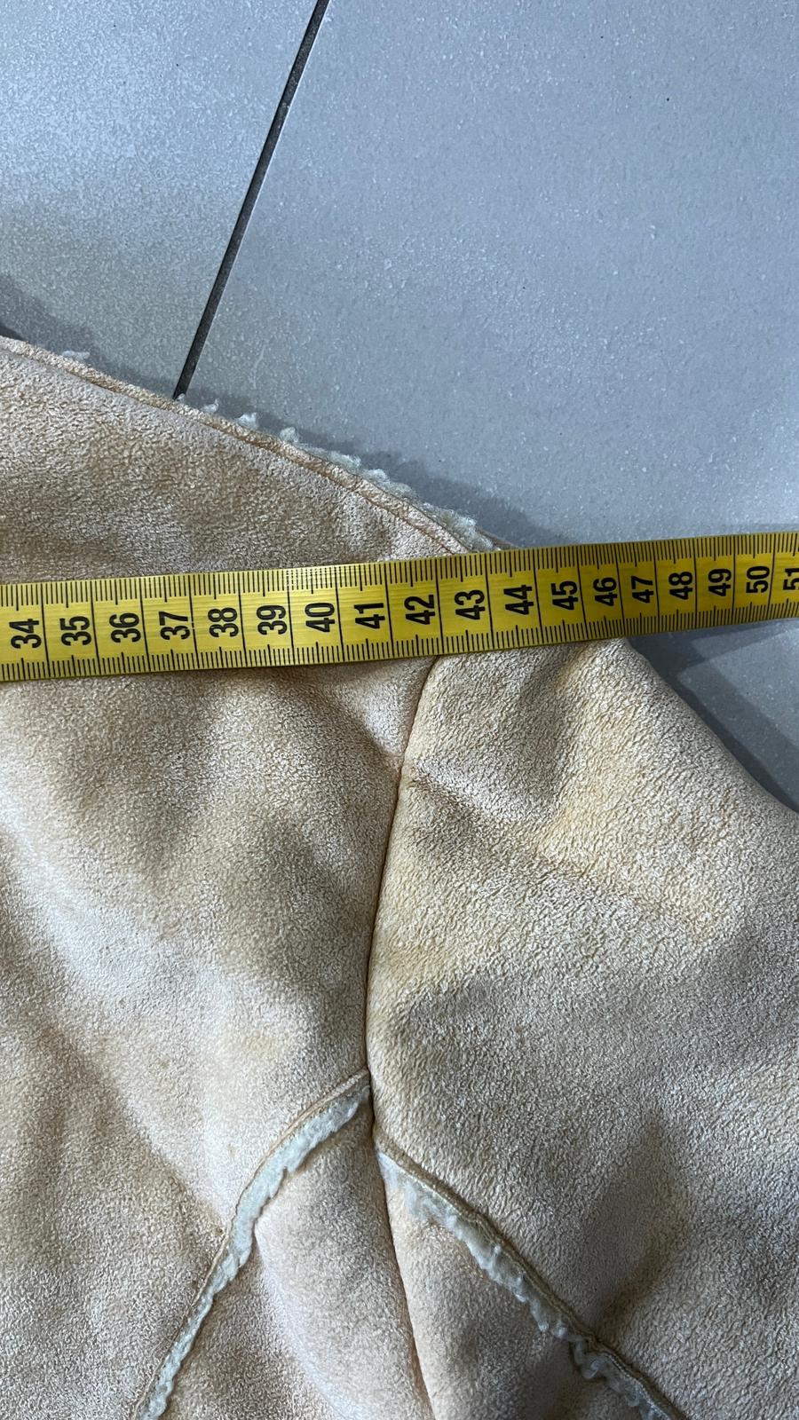 Montone Corto con Pelliccia in Vera Pelle di Renna (XL)