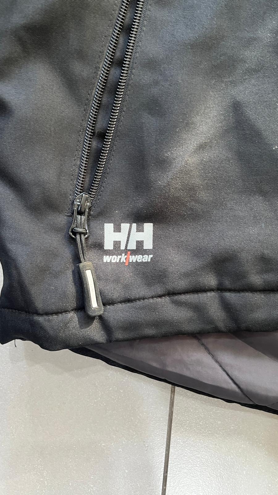 Giubbino Helly Hanesn Bicolor Grigio Nero Impermeabile (XXL)