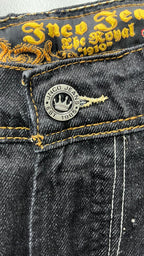 Denim JNCO Jeans Original Super Baggy Fit Embroidered American Hip-Hop (L)