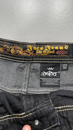 Denim JNCO Jeans Original Super Baggy Fit Embroidered American Hip-Hop (L)