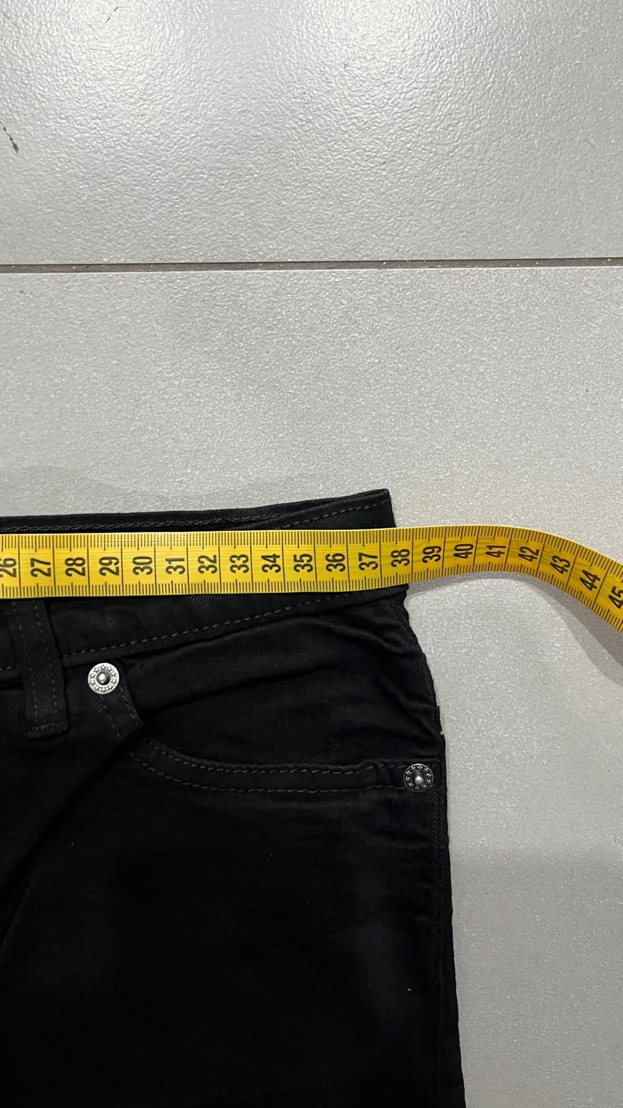 Denim Japanese Style Printed Dragon (S)