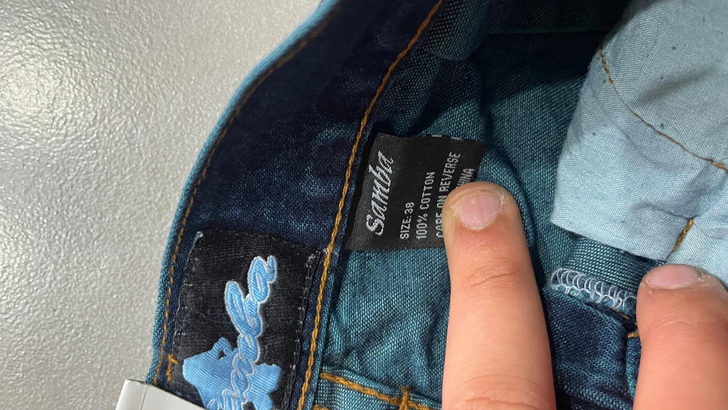 Denim Jeans Baggy Fit Samba Y2K (XXS)