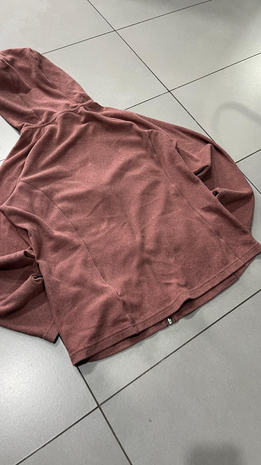 Felpa The North Face Rosa con Zip (L) Donna