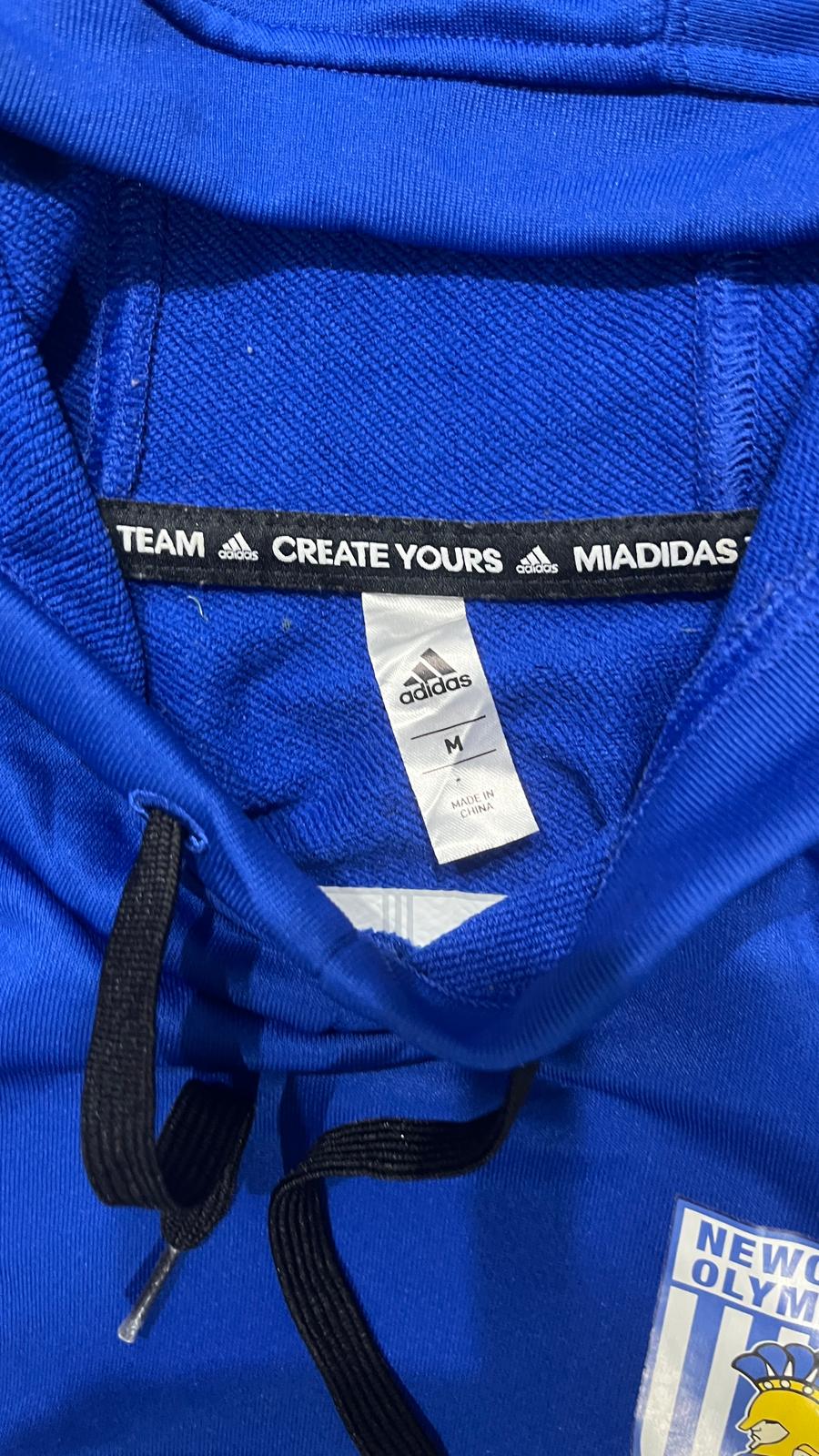 Felpa Adidas Blu x NewCastle (M)