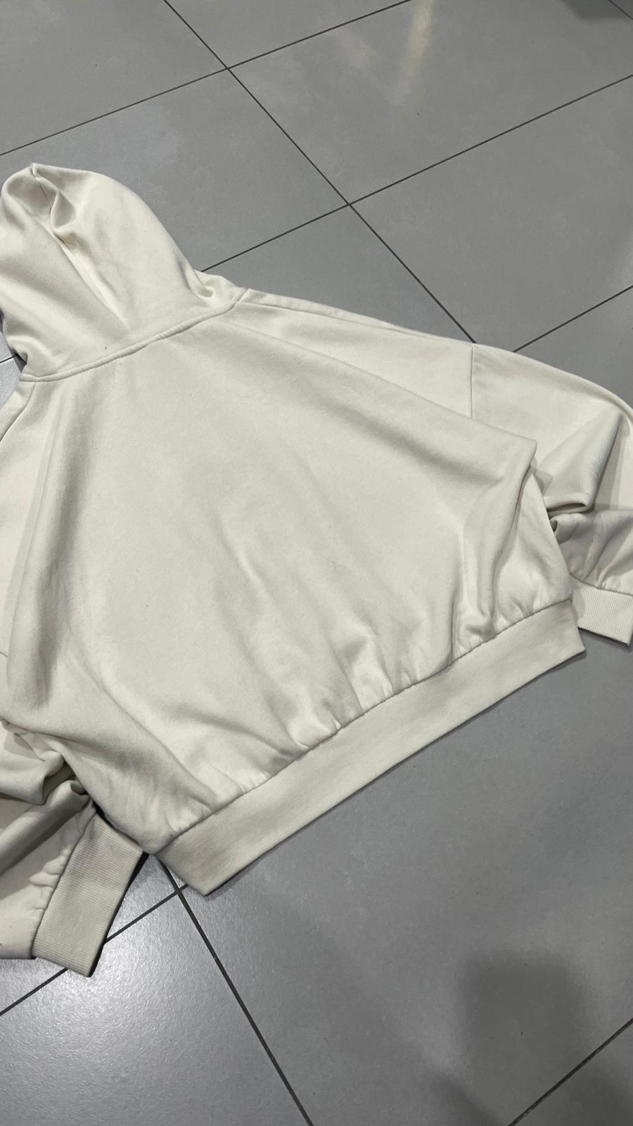 Felpa Everlast 1/2 Zip da Donna Crop Fit (S)