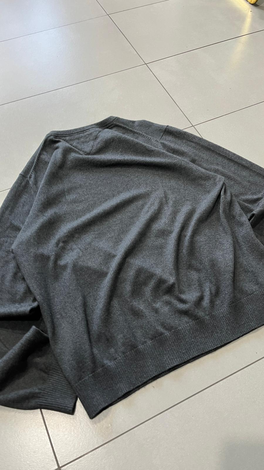 Maglione Tommy Hilfiger Grigio Cashmere (L)