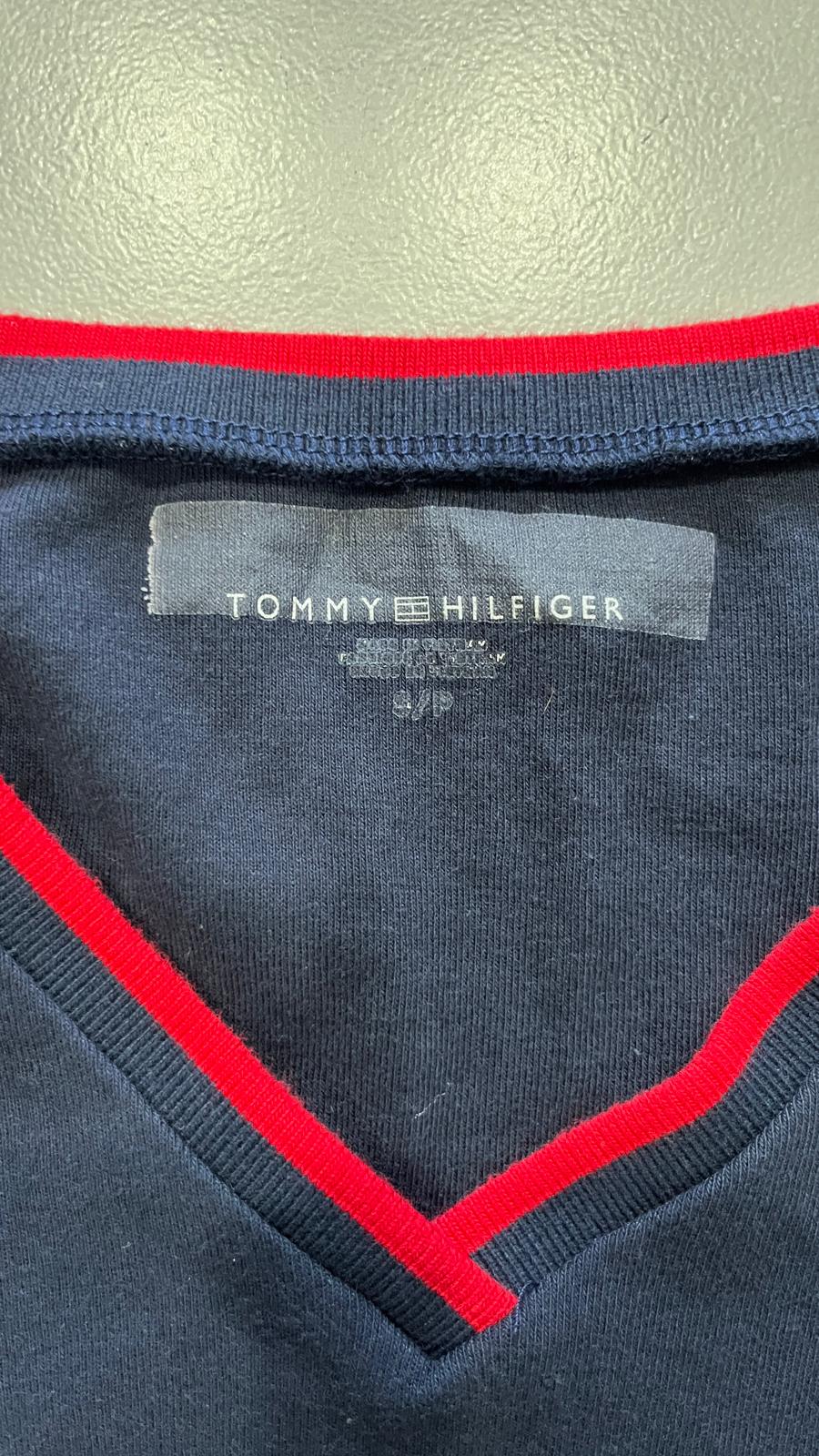 Pullover con Scollo a V Tommy Hilfiger (S) da Donna