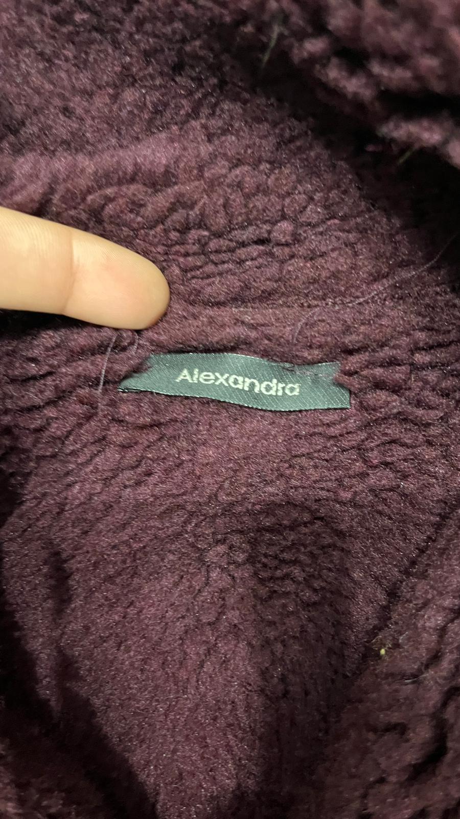 Cappotto Lungo in Pelle Scamosciata (S)