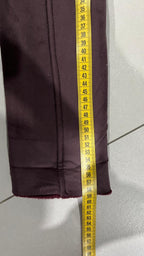 Cappotto Lungo in Pelle Scamosciata (S)